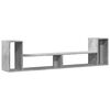 vidaXL TV Cabinet Concrete Grey
