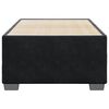 vidaXL Bed Frame without Mattress Black&nbsp;Single&nbsp;Velvet
