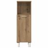 vidaXL 3 Piece Bathroom Furniture Set Artisan Oak Engineered Wood