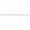 vidaXL Garden Fence with Spear Top Steel 1673x125 cm Black