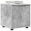 vidaXL Bathroom Cabinet Concrete Grey 40.5 x 40 x 44 cm