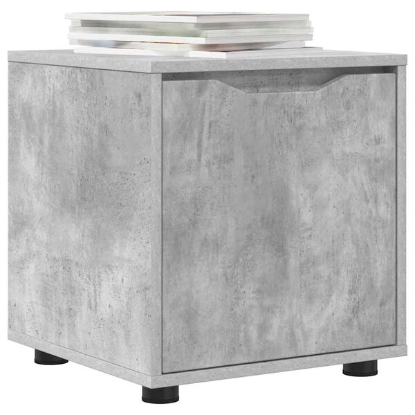 vidaXL Bathroom Cabinet Concrete Grey 40.5 x 40 x 44 cm