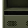 vidaXL Highboard&nbsp;Olive Green 101.5x39x103.5 cm Steel
