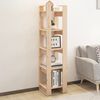 vidaXL Book Cabinet/Room Divider 41x35x160 cm Solid Wood Pine