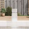vidaXL Pool Fountain 22x60x70 cm Stainless Steel 304
