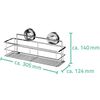 RIDDER Shower Shelf 30.5x12.4x14 cm Chrome 12010200