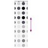 vidaXL Shower Roller Blind with Cassette 80x240 cm Fabric Width 76 cm