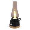 Eurotrail LED Camping Lamp Wind Bamboo Black