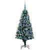 vidaXL Artificial Christmas Tree with 150 LEDs with Stand Green 150 cm