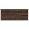 vidaXL Storage Box Brown Oak 90x35x35 cm Engineered Wood
