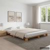 vidaXL Pallet Bed Frame without Mattress Brown 160x200cm Solid Wood