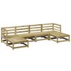 vidaXL 6 Piece Garden Sofa Set Impregnated Wood Pine
