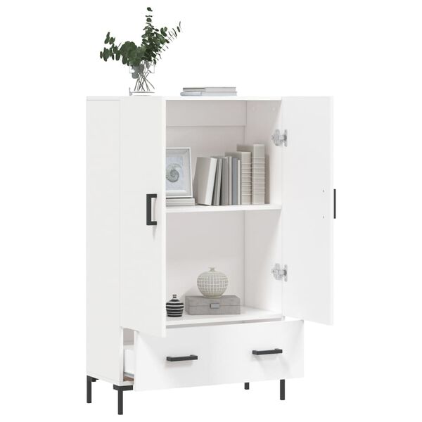 vidaXL Highboard White 69.5x31x115 cm Engineered Wood