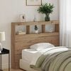 vidaXL Headboard Artisan Oak 120 x 17 x 102 cm Engineered Wood