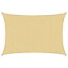 vidaXL Sun Shade Sail Sand 3x2 m 100% Polyester Oxford