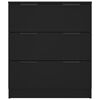 vidaXL Sideboard Black 60x30x70 cm Engineered Wood