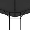 vidaXL Garden Gazebo 4x3 m Anthracite 160 g/m&sup2;