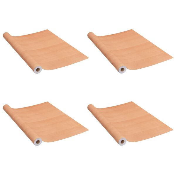 vidaXL Self-adhesive Furniture Films 2 pcs Japanese Oak 500x90 cm PVC