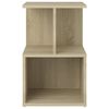 vidaXL Bedside Cabinets 2 pcs Sonoma Oak 35x35x55 cm Engineered Wood