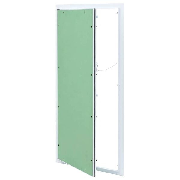 vidaXL Access Panel Green and Silver 45 x 85 cm