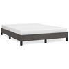 vidaXL Bed Frame without Mattress Dark Grey 135x190 cm Double Velvet