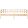 vidaXL Day Bed without Mattress 90x200 cm Solid Wood Pine