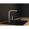SCH&Uuml;TTE Sink Mixer with Pull-out Spray LONDON Low Pressure Chrome