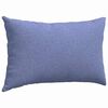 vidaXL Sofa Pillows 2 pcs Jeans Blue 50 x 30 cm Fabric