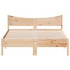 vidaXL Bed Frame without Mattress 120x200 cm Solid Wood Pine