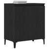 vidaXL Sideboard Black Oak 60 x 35 x 70 cm Engineered Wood
