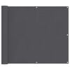 vidaXL Balcony Screen Anthracite 100 x 600 cm Oxford Fabric