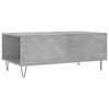 vidaXL Coffee Table Concrete Grey 90x50x36.5 cm Engineered Wood
