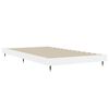 vidaXL Bed Frame without Mattress White 90x200 cm Engineered Wood