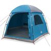 vidaXL Family Tent Igloo 6-Person Blue Waterproof