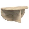 vidaXL Wall Shelf 2 pcs Sonoma Oak 38 x 19 x 19 cm Engineered Wood