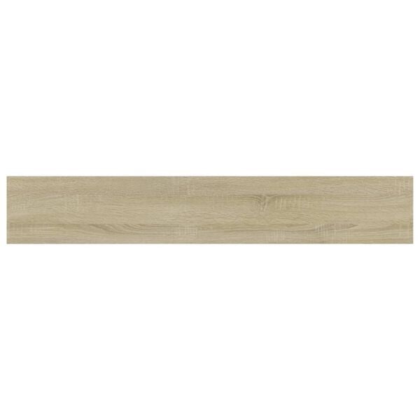 vidaXL Bookshelf Boards 4 pcs Sonoma Oak 60x10x1.5 cm Engineered Wood