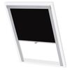 vidaXL Blackout Roller Blind Black UK08
