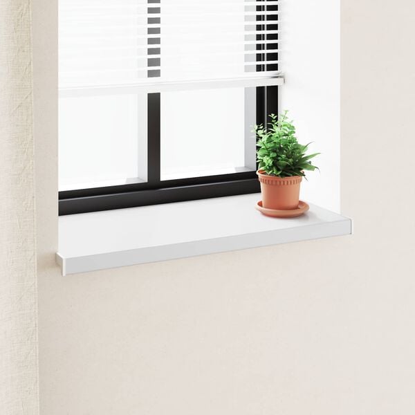 vidaXL Window Sill White 60 x 40 x 4.5 cm PVC