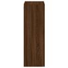 vidaXL TV Wall Cabinet Brown Oak 40.5x30x90 cm Engineered Wood