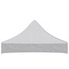 vidaXL Party Tent Roof 2x2 m White 270 g/m&sup2;
