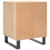 vidaXL Bedside Cabinets 2 pcs Sonoma Oak 40x35x50 cm Engineered Wood