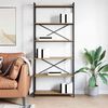 vidaXL Bookshelf Artisan Oak 80 x 30 x 190 cm Engineered Wood