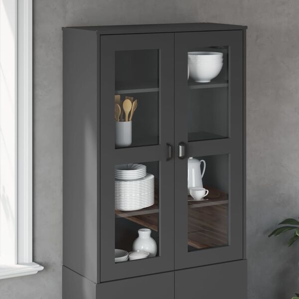 vidaXL Top for Highboard VIKEN Anthracite Grey Engineered Wood