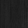 vidaXL Garden Planter Black 150x50x70 cm Solid Pinewood