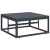 vidaXL Outdoor Furniture Anthracite 70 x 70.5 x 32 cm Steel
