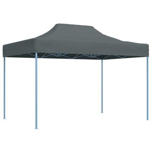 vidaXL Party Tent Folding Anthracite 280 x410 x 315 cm Oxford Fabric