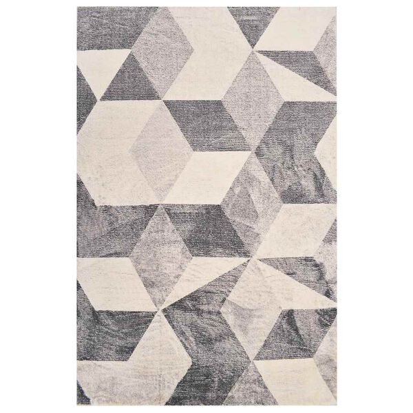 vidaXL Printed Rug Beige 120x170 cm Polyester