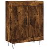 vidaXL Sideboard Smoked oak 69.5 x 34 x 90 cm Engineered wood