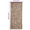 vidaXL Insect Curtain Beige and Light Brown 90x200 cm Chenille