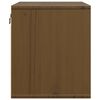 vidaXL Wall Cabinet Honey Brown 45x30x35 cm Solid Pinewood